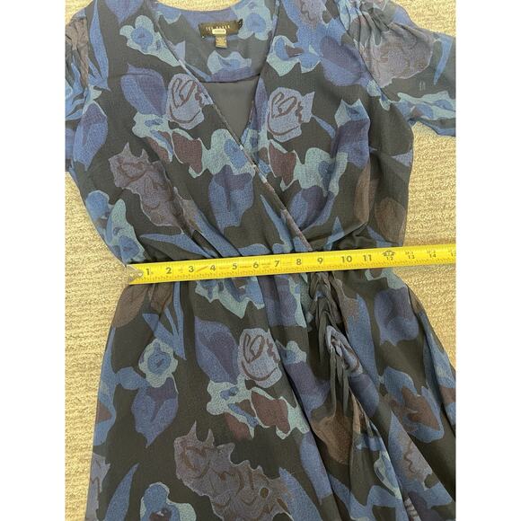 Ted Baker London Juleah Floral Wrap Dress Sz 1, US Size 4, EUC - Picture 6 of 8